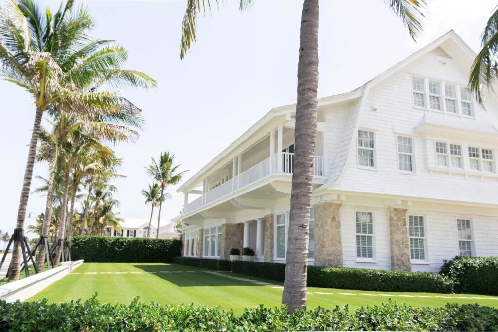 what house with palm trees in boca raton