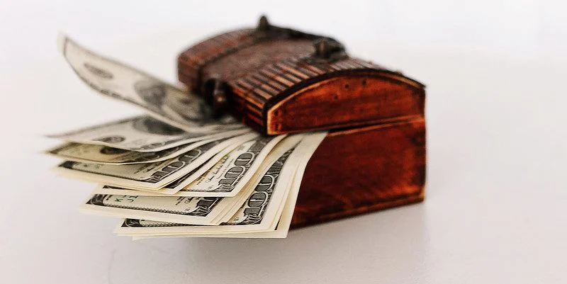 Money in a Jewelry Box
